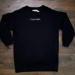 Calvin Klein Womens Sweatshirt Dress